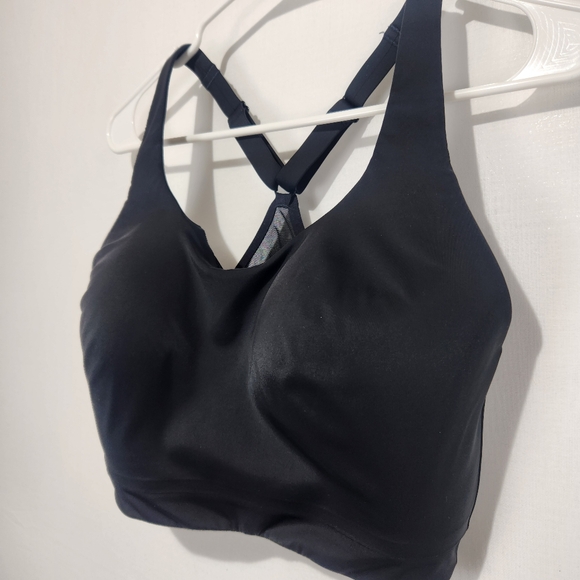 Athleta Women's Black Sports Bra Size 36DD - Picture 2 of 5